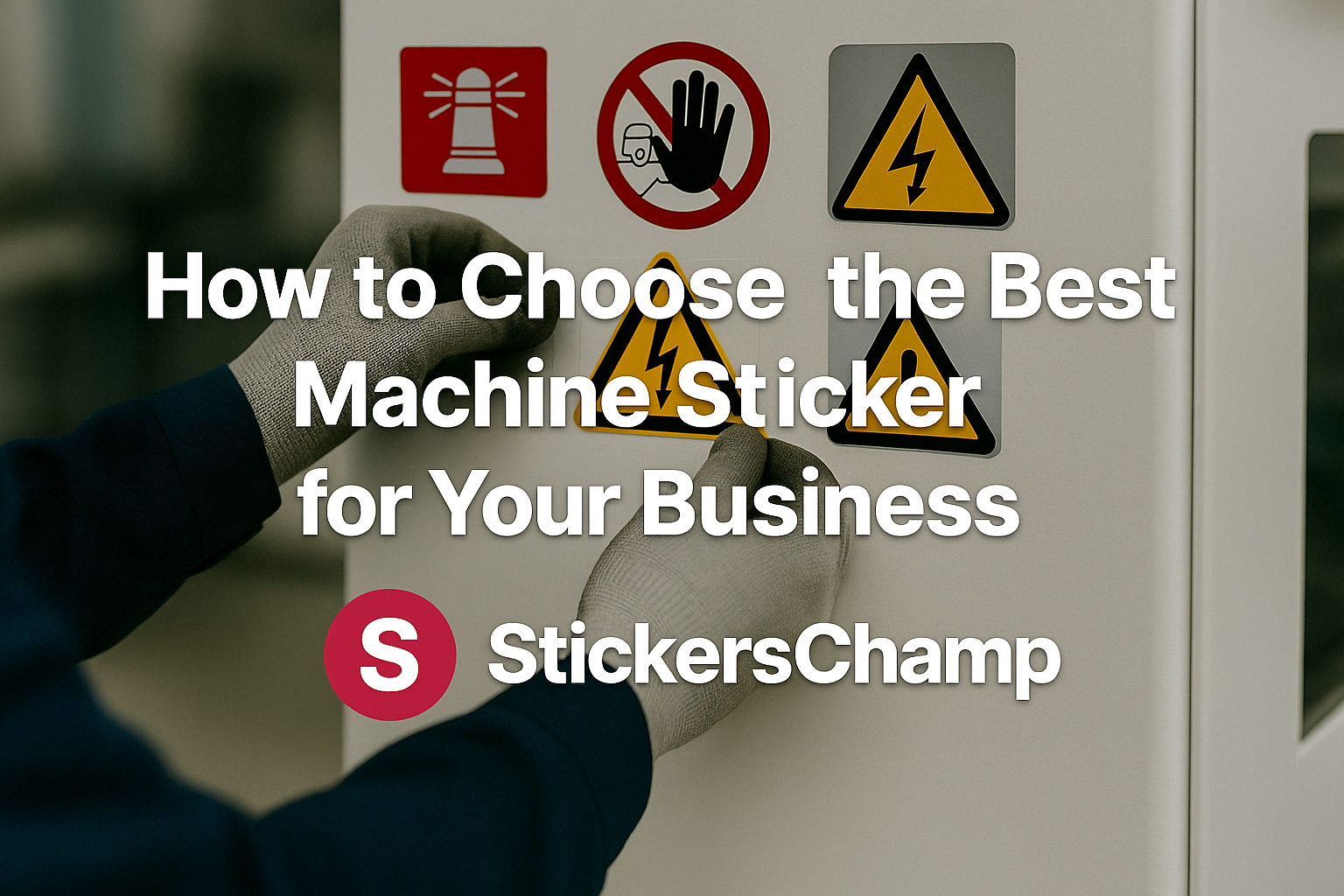 How to Choose the Best Machine Sticker for Your Business 