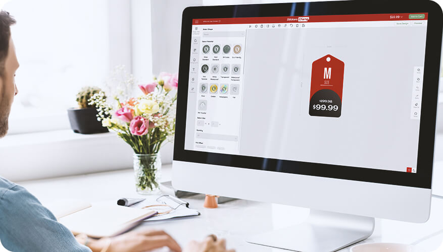 Design Your Perfect size and price labels
