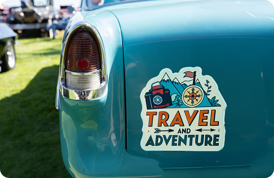 Drive Your Message Home with Personalized Car Bumper Stickers